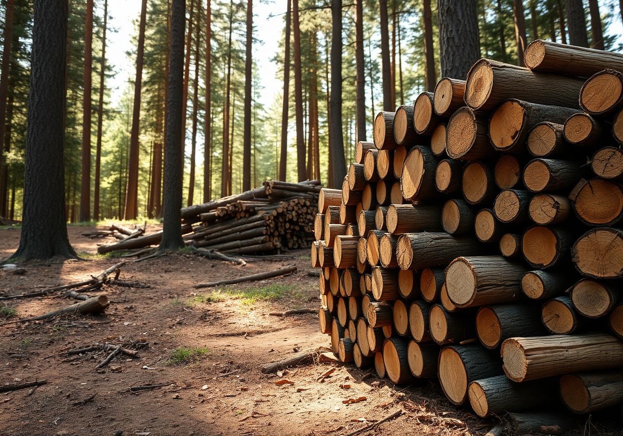 Producción sostenible de madera